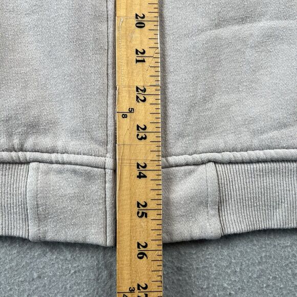 Lost Skateboard Hoodie Men’s Medium Tan Striped Full Zip Surf Sweatshirt - Picture 8 of 16